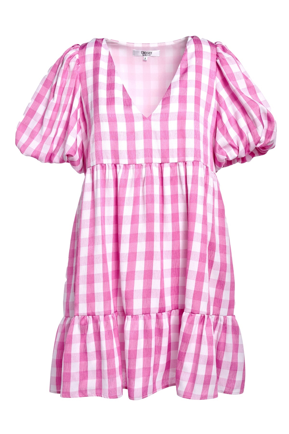 Crosby By Mollie Burch Izzy Dress Pink Gingham