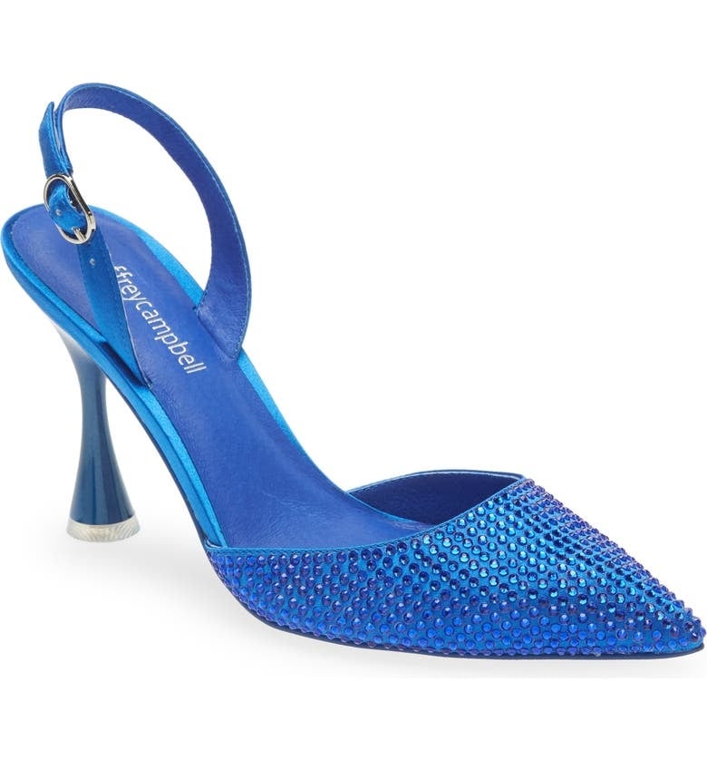 Jeffrey Campbell Zivote Bright Blue Heel