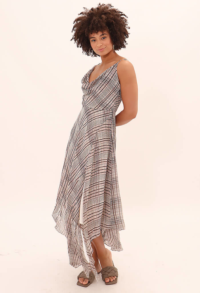 MINKPINK Tilda Cowl Midi Dress