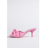 Jeffrey Campbell Mr Big Bow Pink Gingham