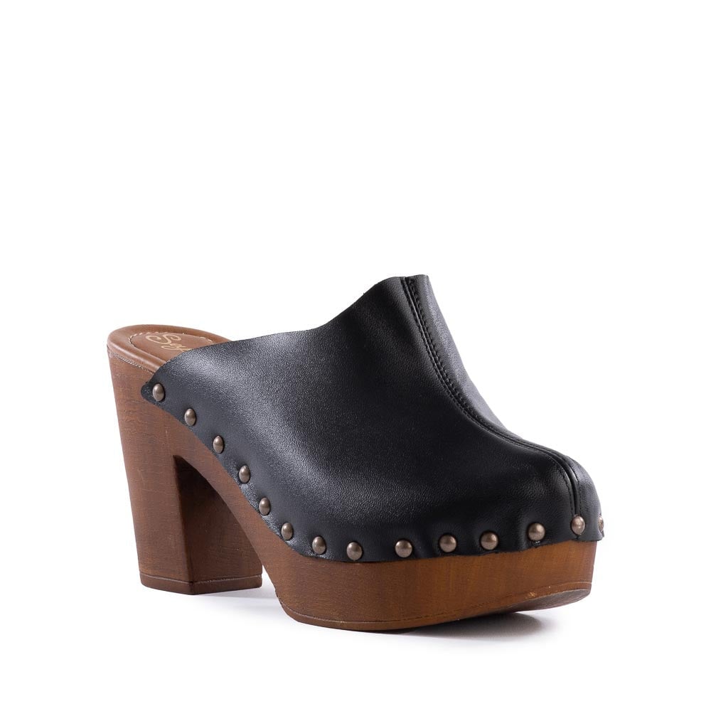 Seychelles Go All Out Black Clog