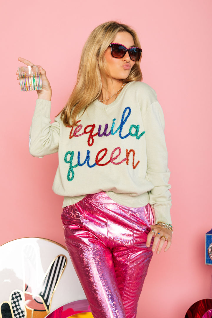 Queen of Sparkles Tequila Queen Sweater
