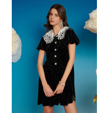 Sister Jane Star Velvet Mini Dress