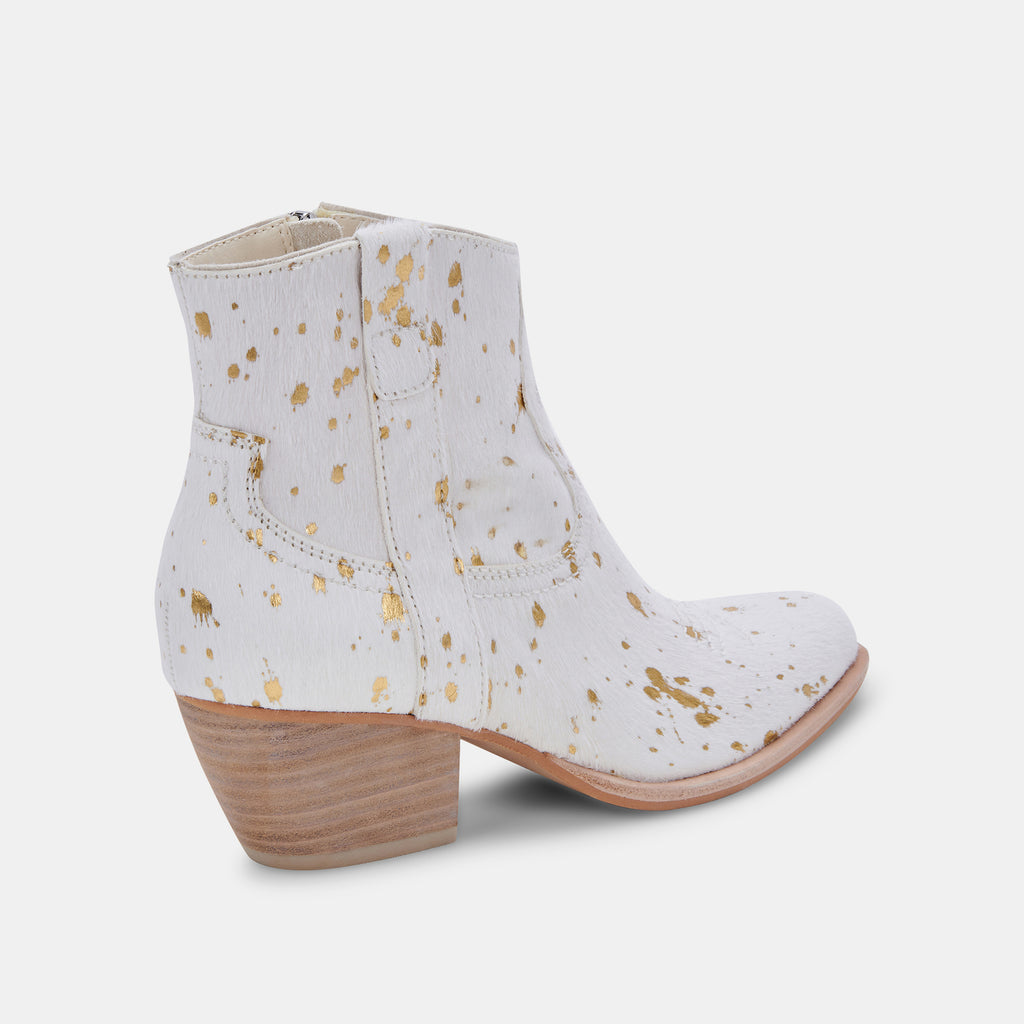 Dolce Vita Silma Gold Multi Bootie