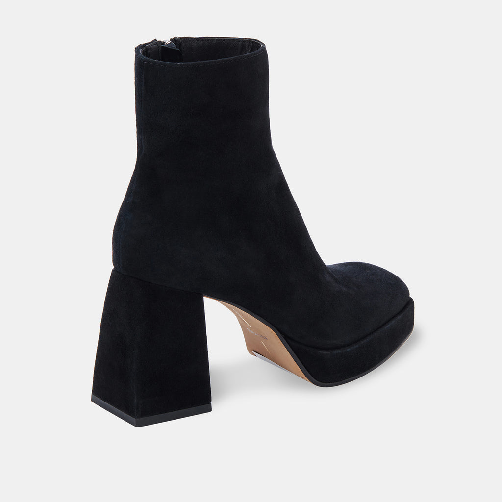 Dolce Vita Ulyses Black Platform Bootie