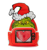 Loungefly Dr Seuss Grinch  Heart Mini Backpack