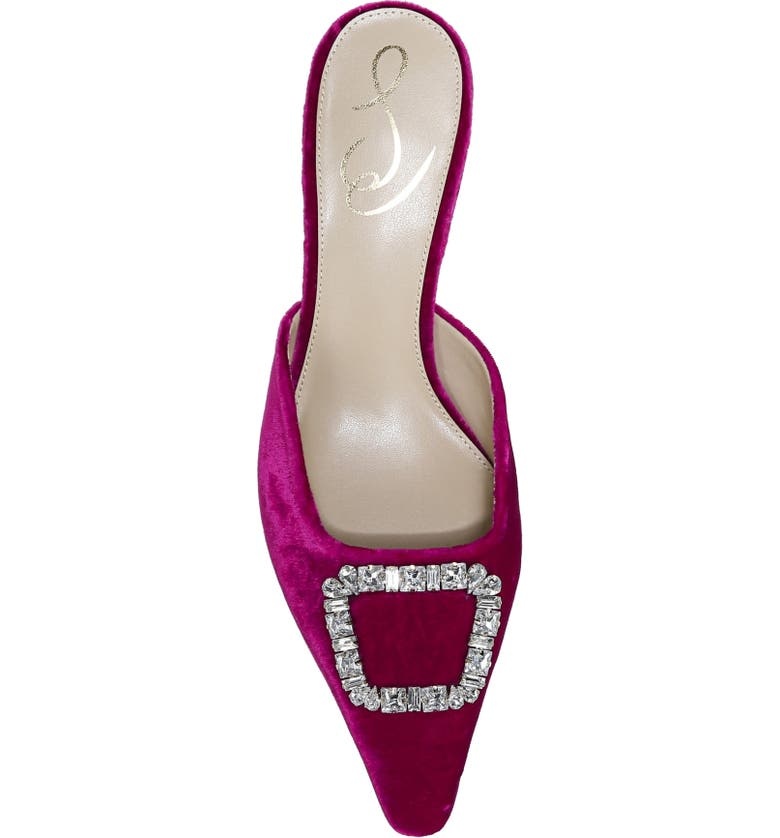 Sam Edelman Brit Jewel Raspberry Velvet