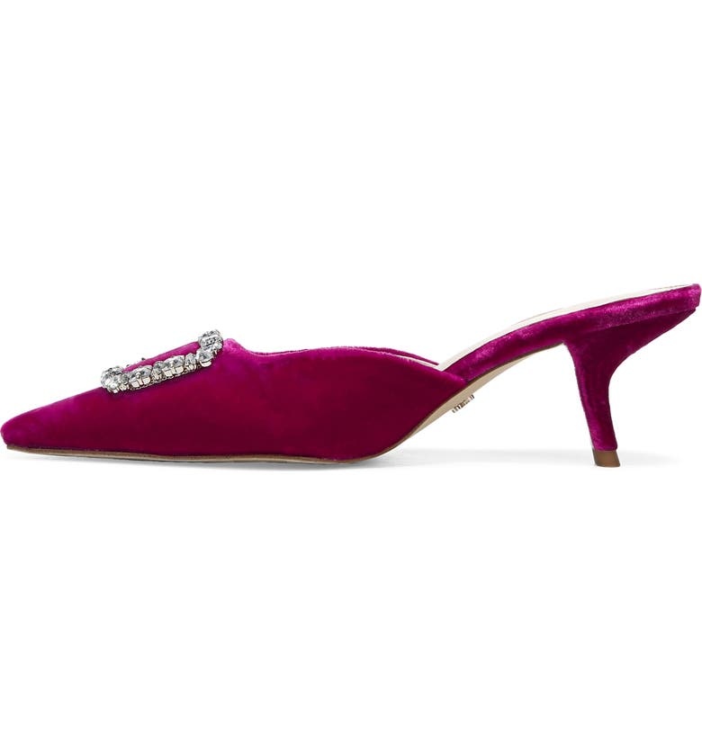 Sam Edelman Brit Jewel Raspberry Velvet