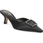 Sam Edelman Brit Jewel Black Satin