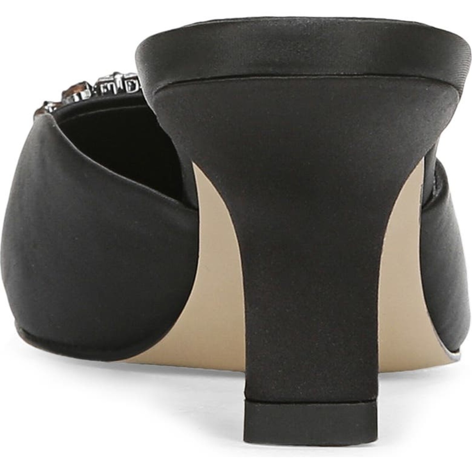Sam Edelman Brit Jewel Black Satin