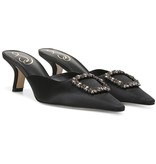 Sam Edelman Brit Jewel Black Satin