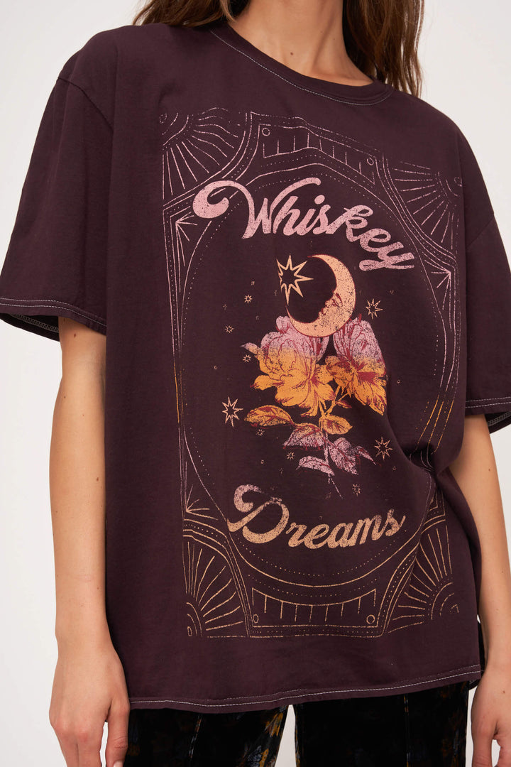 Project Social T Whisky Dreams Oversized Tee