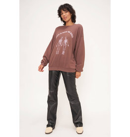 Project Social T This Is How We Roll Skeletons Sweatshirt