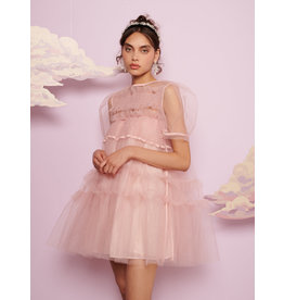 Sister Jane Pointe Tulle Shirring Dress