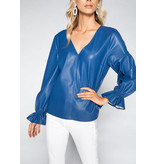 S'edge Apparel Murphy Top Saphire