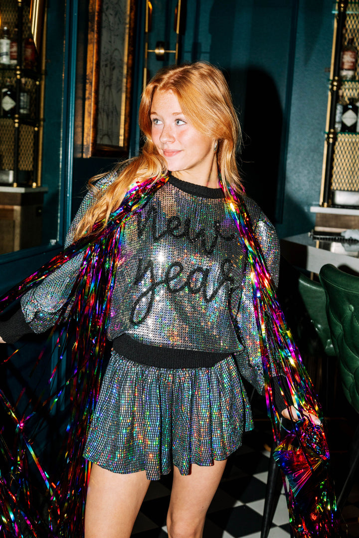 Queen of Sparkles New Year Same Queen Sweater