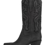 Jeffrey Campbell Dagget Black Washed Western Boot