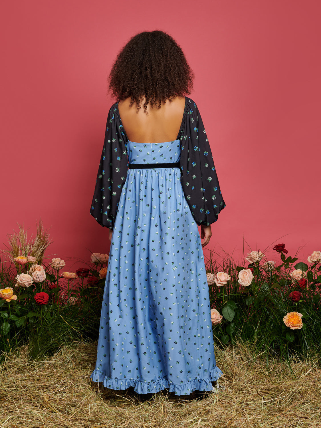 Sister Jane Saddle Floral Maxi Dress