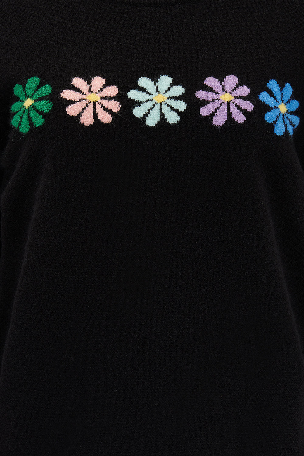 Andrea Rainbow Daisies Jumper - The Shoe Attic