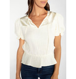 S'edge Apparel Mila Top in Frosting