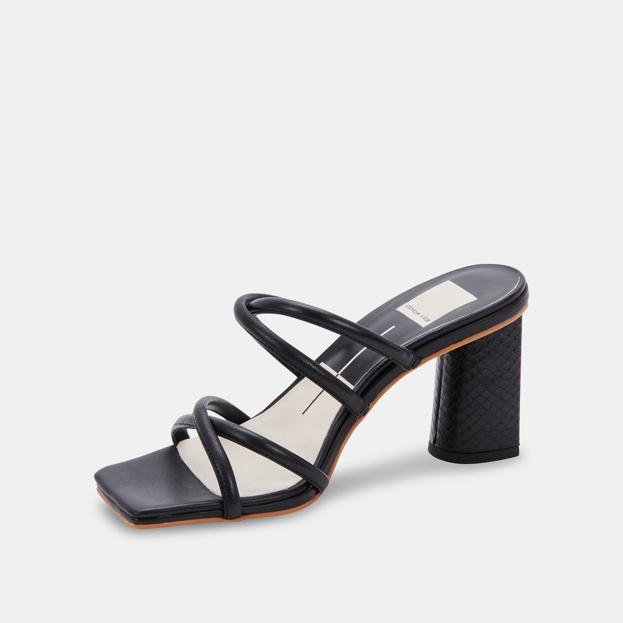 Dolce Vita Patsi Black Heel Sandal