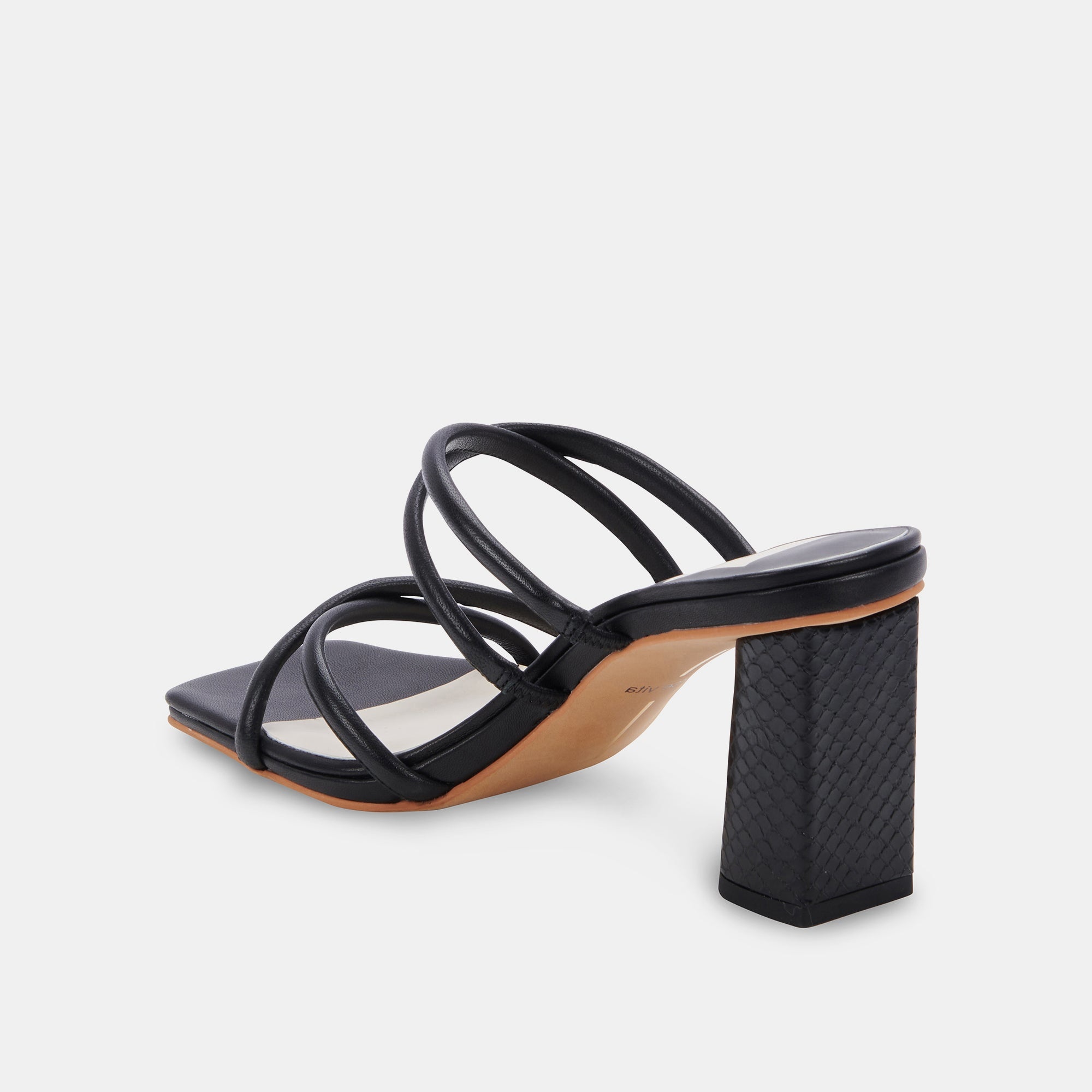 Dolce Vita Patsi Black Heel Sandal