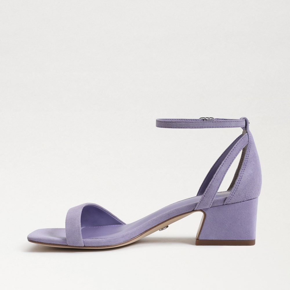 Sam Edelman Wilson Kitten Heel in Purple Iris