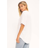 Project Social T OZZIE VINTAGE WASH V NECK TEE