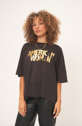 Project Social T AMERICAN WOMAN PERFECT BF TEE