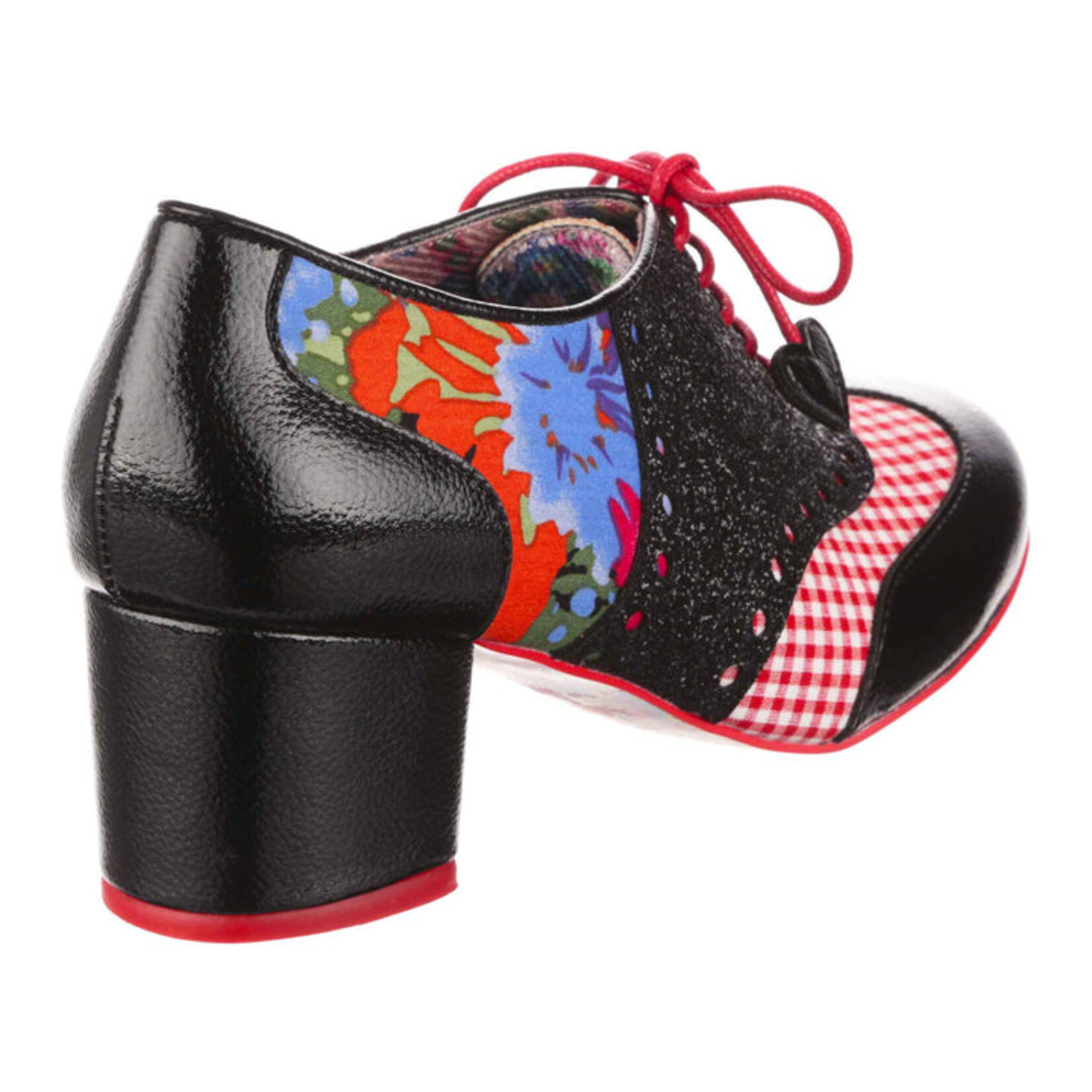 Irregular Choice Clara Bow Black Floral