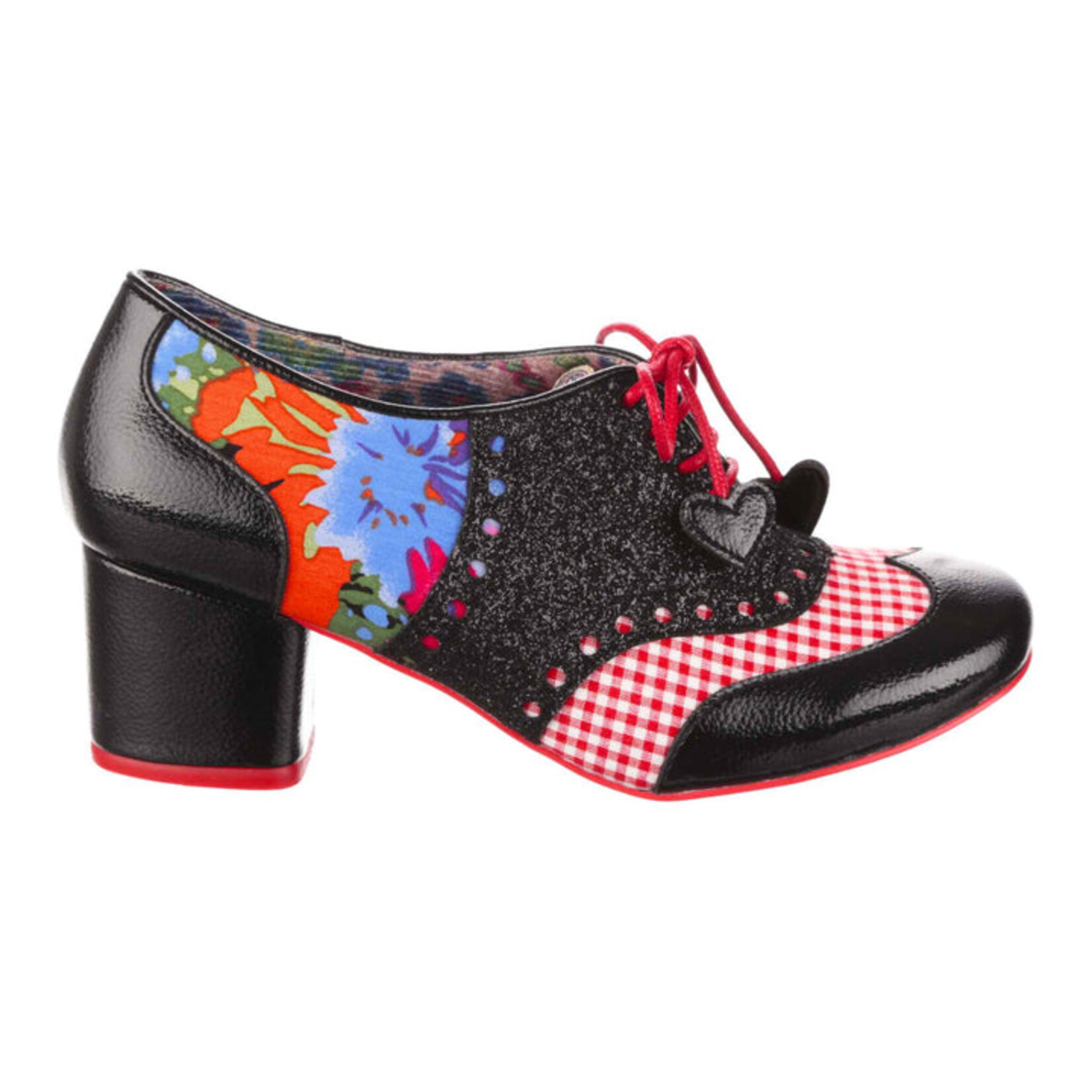 Irregular Choice Clara Bow Black Floral