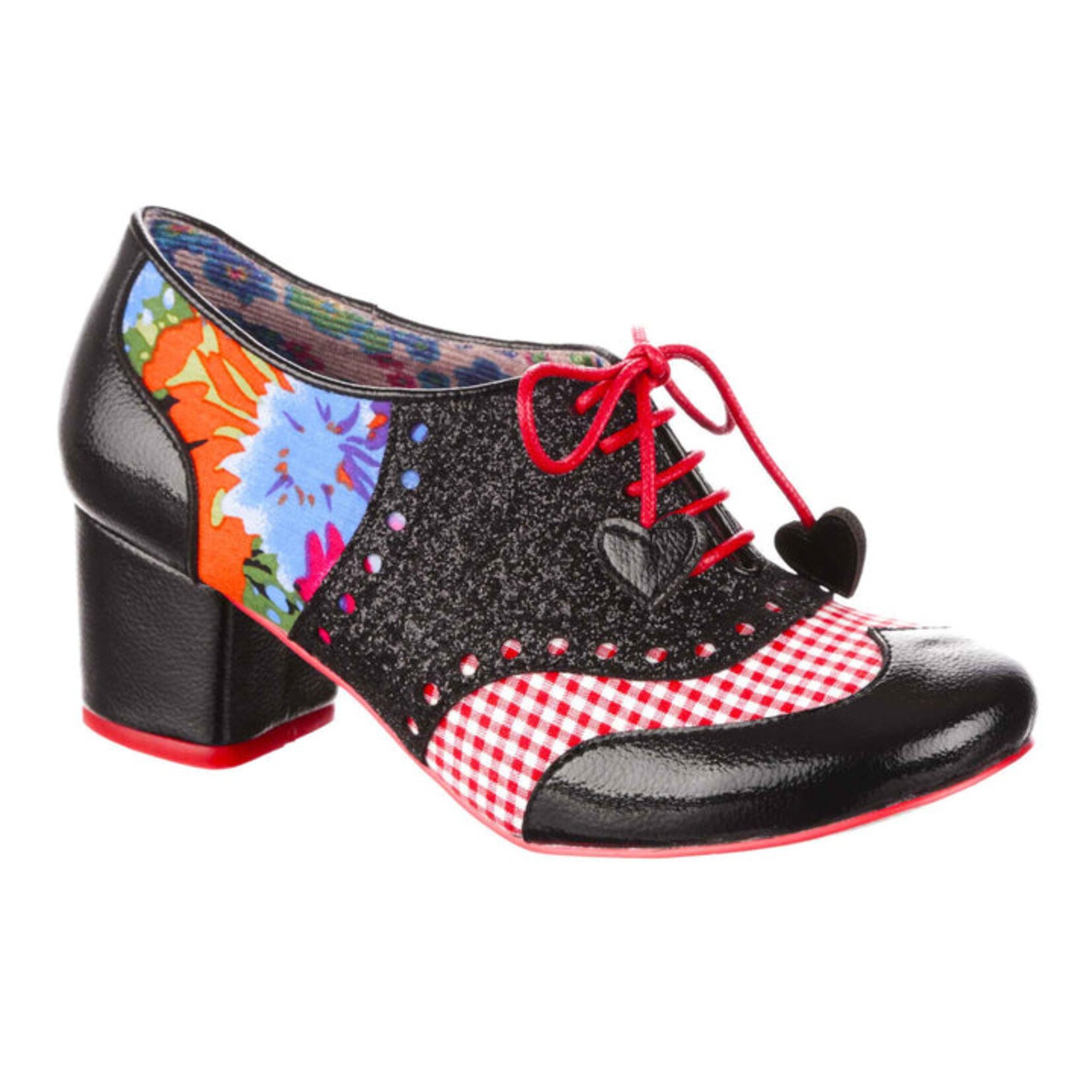 Irregular Choice Clara Bow Black Floral