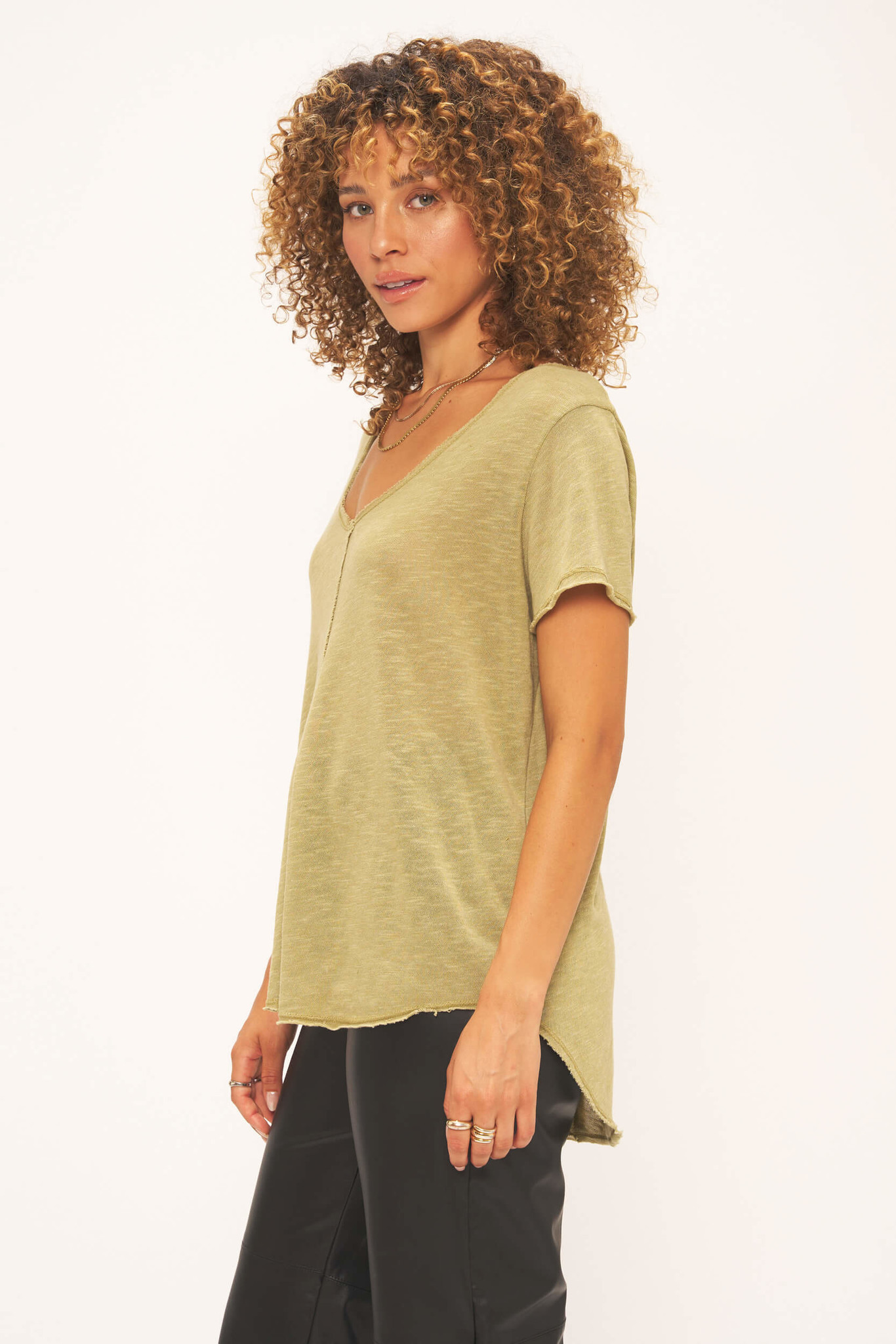Project Social T WEAREVER TEE Martini Olive