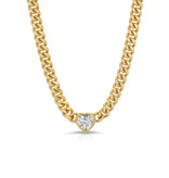 Sugar Heart Chain Link Necklace
