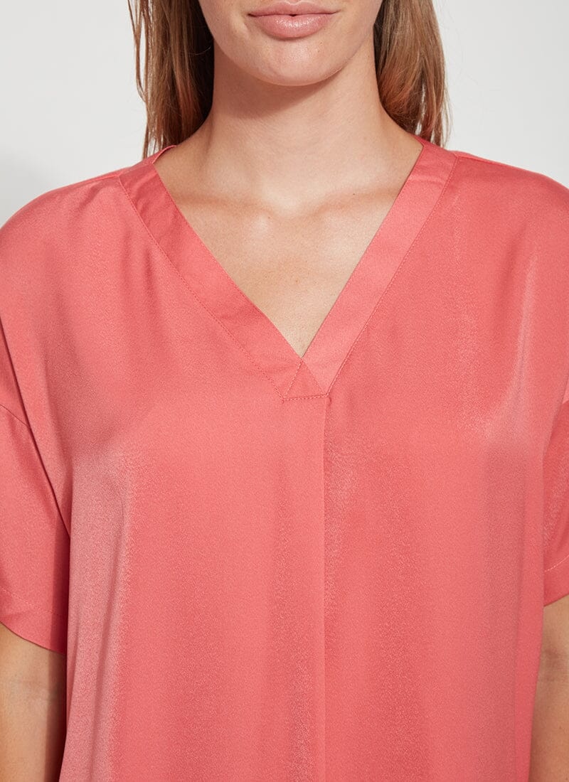 Lysse Stevie Top Coral Touch