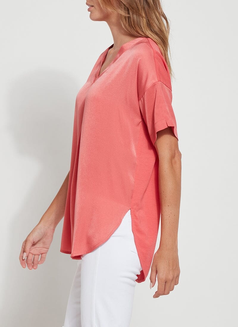 Lysse Stevie Top Coral Touch