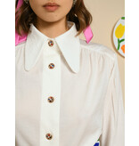 Sister Jane Flower Fields Blouse - Pearled Ivory