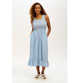 Sugarhill Brighton Ember Shirred Sundress Star Meadow