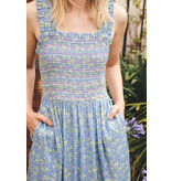 Sugarhill Brighton Ember Shirred Sundress Star Meadow