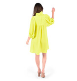 Emily McCarthy Stella Dress Chartreuse Cheetah