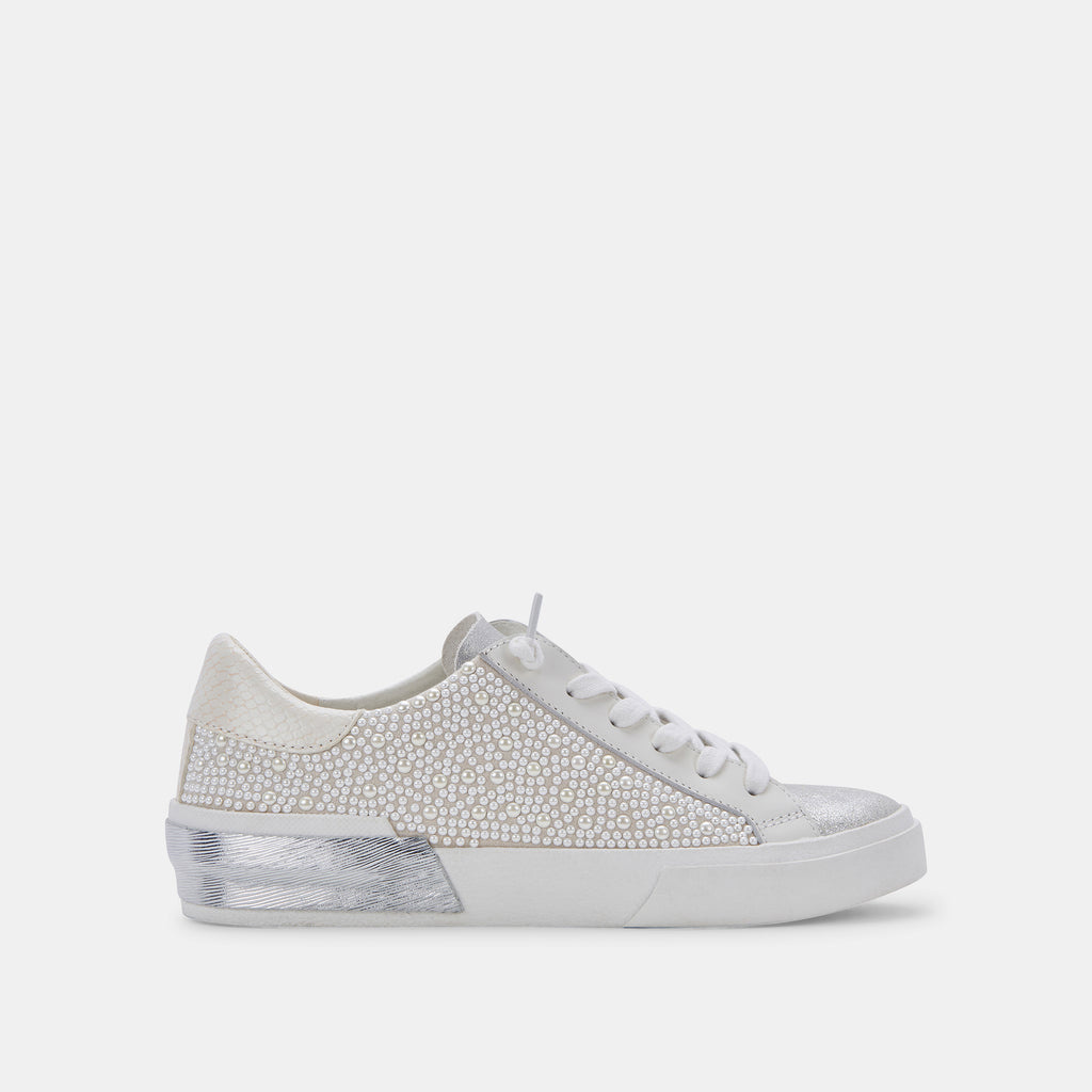 Zina Pearl Sneakers - The Shoe Attic