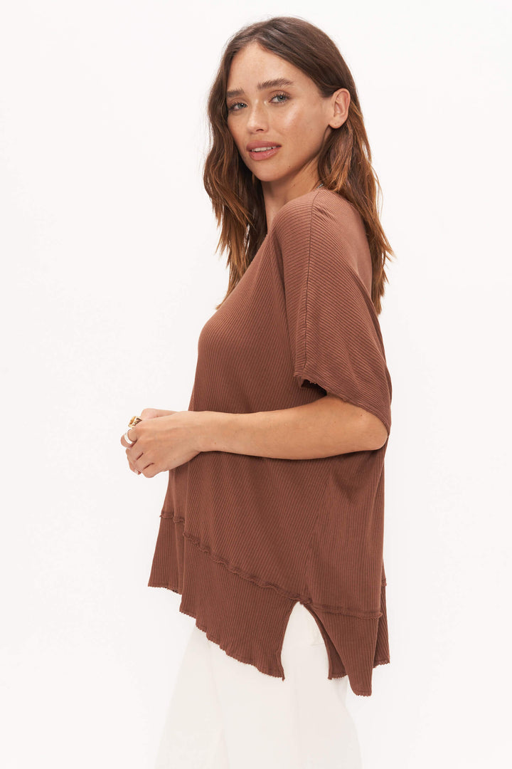 Project Social T Dalette Maple Rib Tee