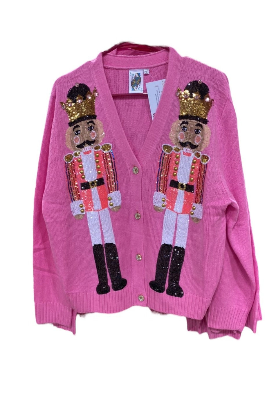 Pink Nutcracker Cardigan The Shoe Attic