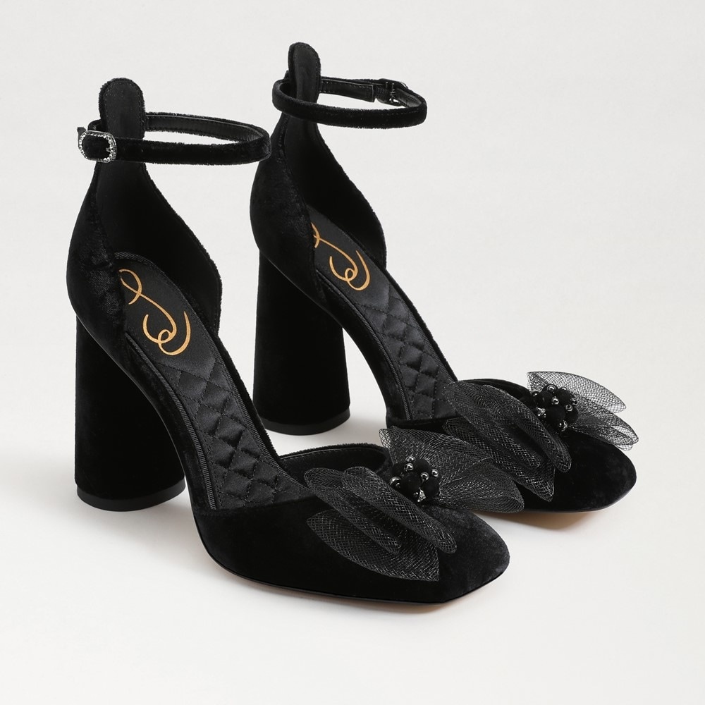 Sam Edelman Black Heels Cheap Sale | bellvalefarms.com