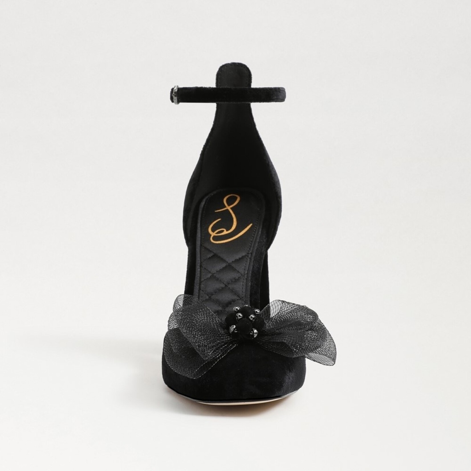 Sam Edelman Colter Ankle Strap Block Heel Black