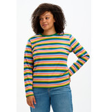 Sugarhill Brighton Brunswick Jersey Top - Multi, Retro Stripes