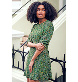 Sugarhill Brighton Lorelei Dress - Black/Green, Ditsy Floral