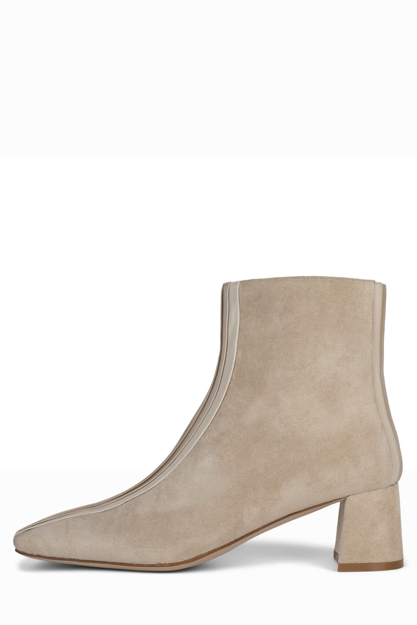 Jeffrey Campbell PEACE-OUT BEIGE SUEDE COMBO