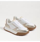 Sam Edelman Layla Sneaker White/Gold