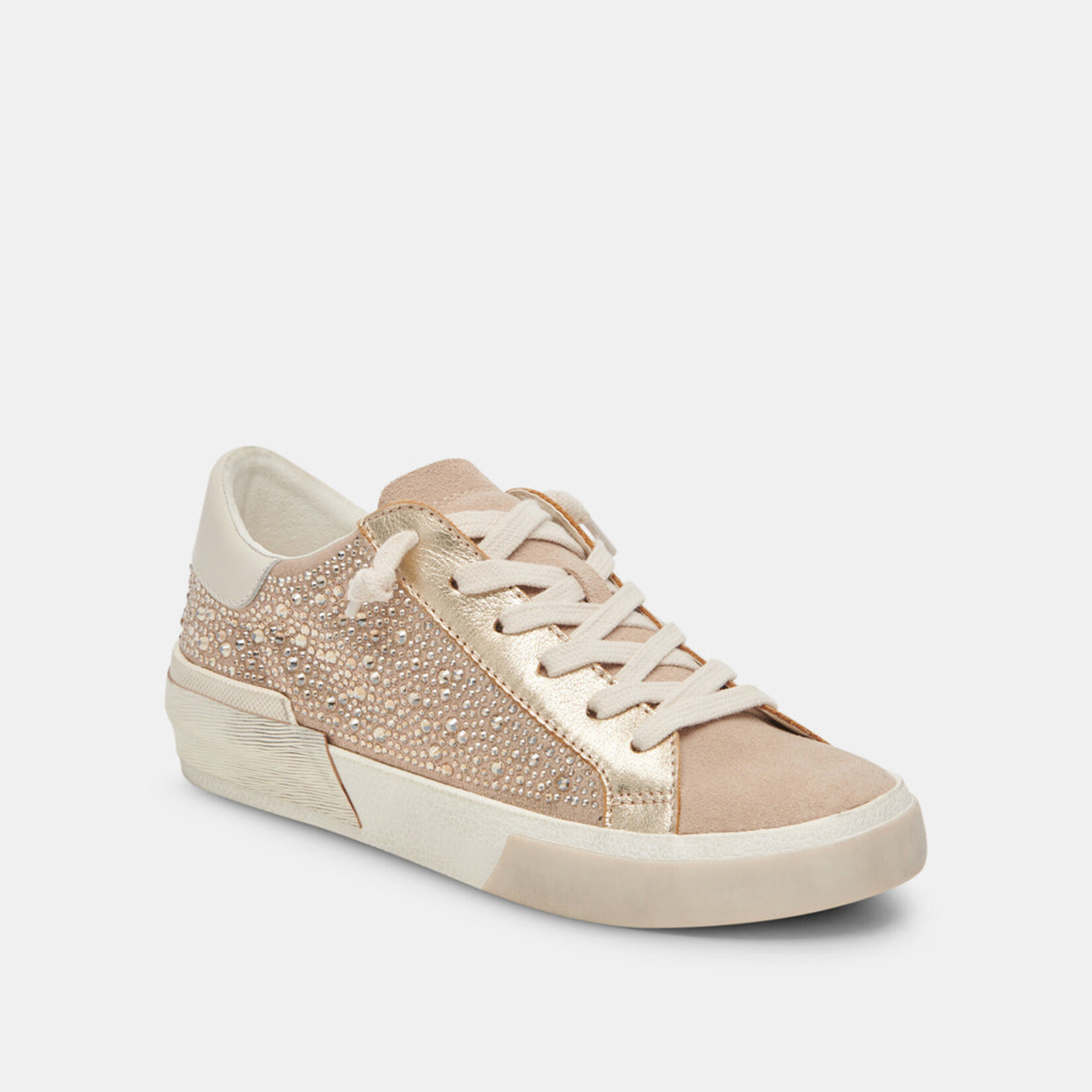 Dolce Vita Zina Crystal Gold Suede